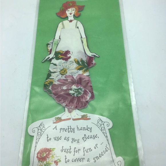 Novelty Paper Doll Hanky Cards - Picture 2 of 4